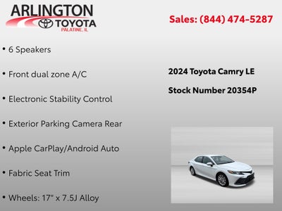 2024 Toyota Camry LE