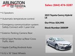2021 Toyota Camry Hybrid LE