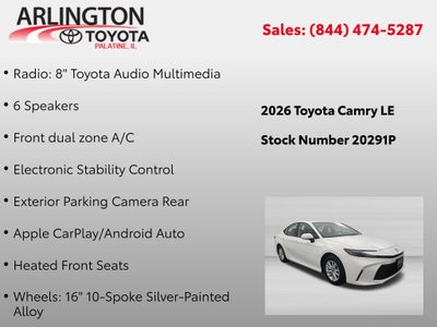 2026 Toyota Camry LE