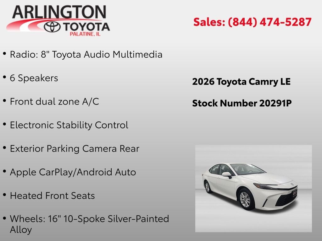 2026 Toyota Camry LE