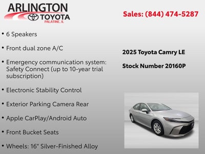 2025 Toyota Camry LE