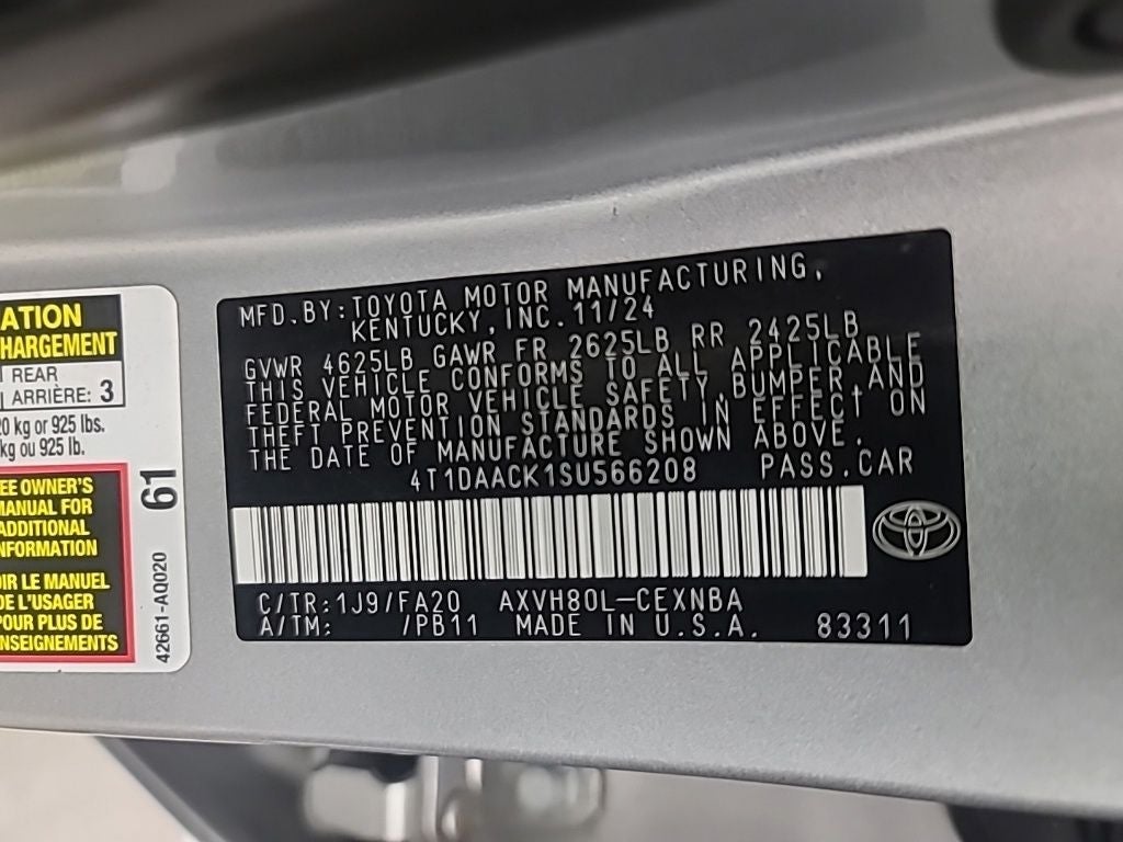 2025 Toyota Camry LE