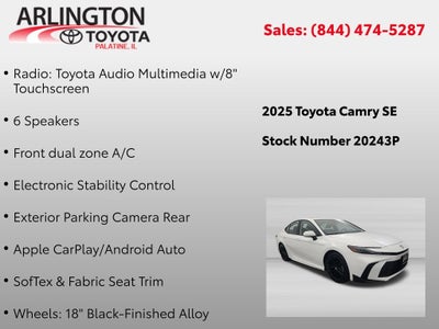 2025 Toyota Camry SE