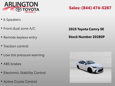 2025 Toyota Camry SE