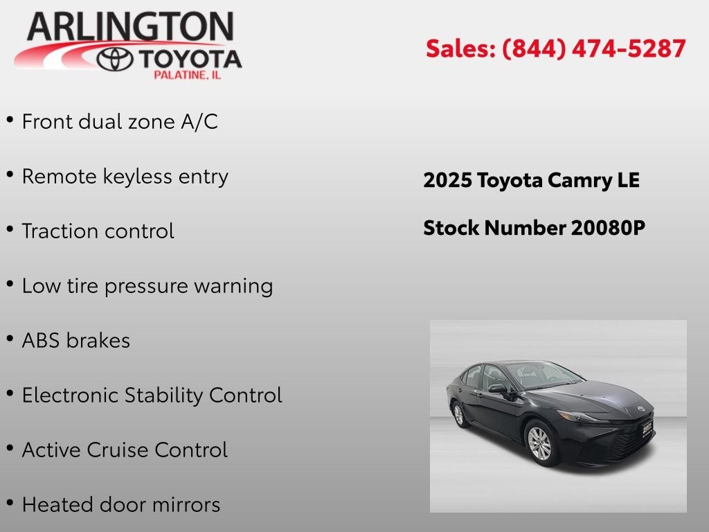 2025 Toyota Camry LE