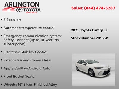 2025 Toyota Camry LE