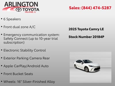 2025 Toyota Camry LE