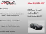 2026 Toyota CAMRY LE