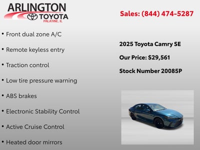 2025 Toyota Camry SE