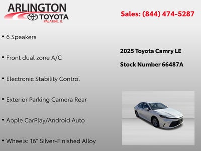 2025 Toyota Camry LE