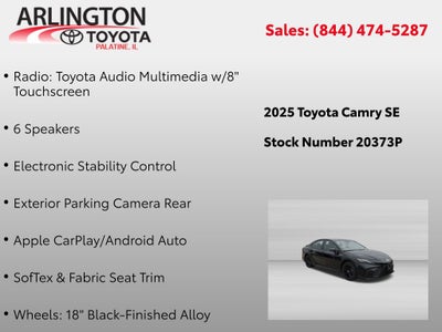 2025 Toyota Camry SE