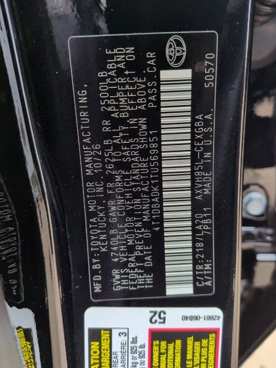 2026 Toyota Camry XLE