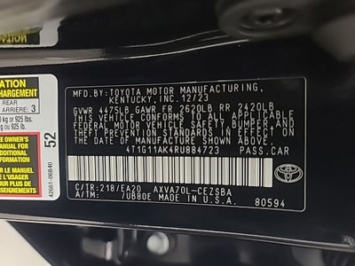 2024 Toyota Camry SE