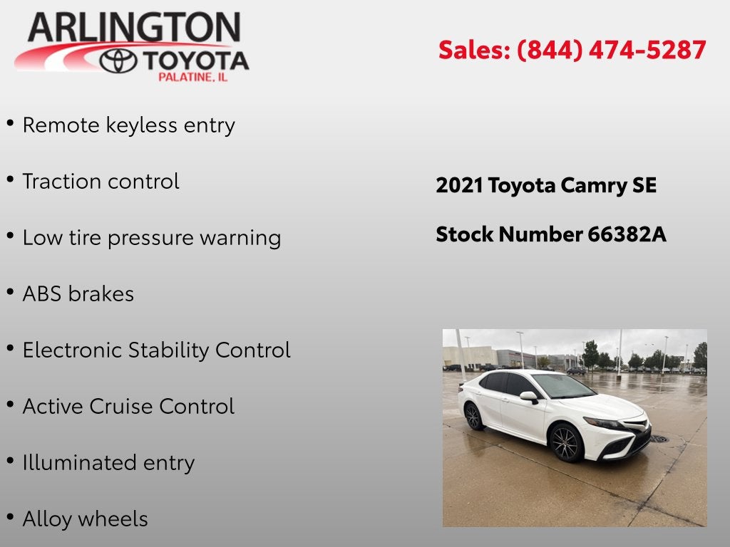 2021 Toyota Camry SE