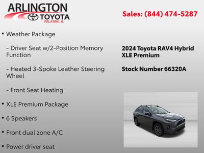 2024 Toyota RAV4 Hybrid XLE Premium
