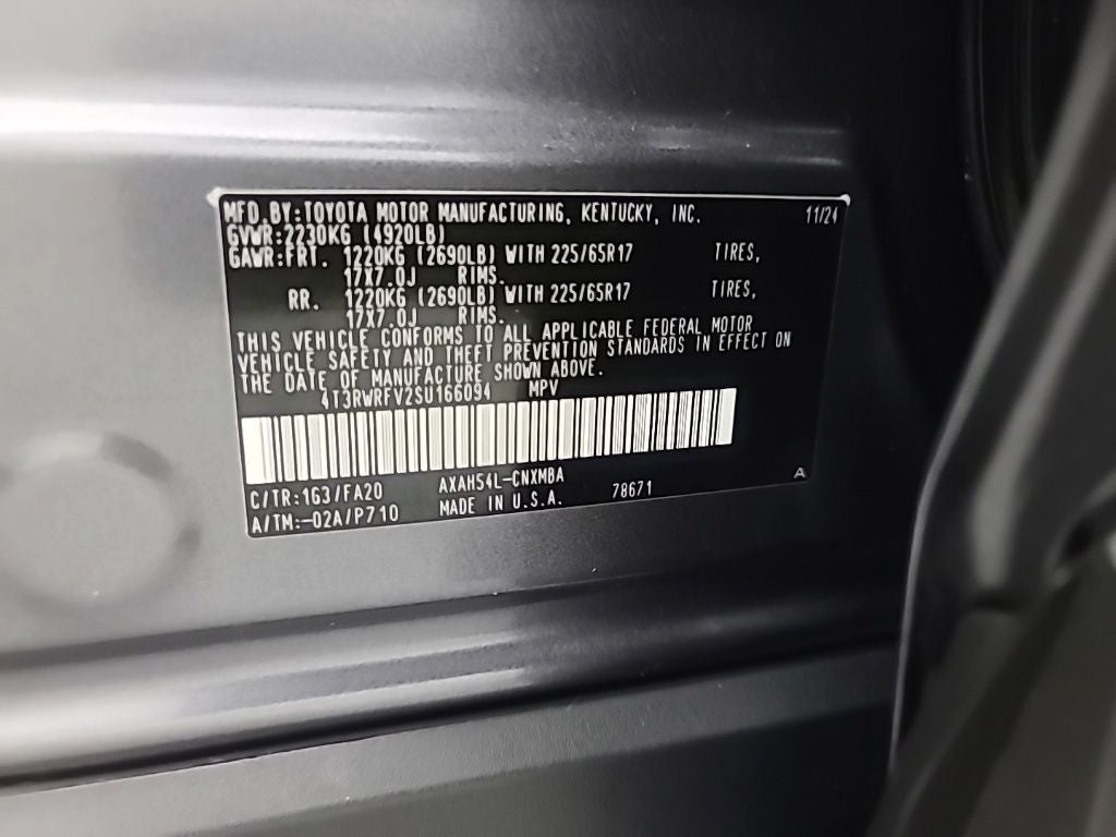 2025 Toyota RAV4 Hybrid XLE