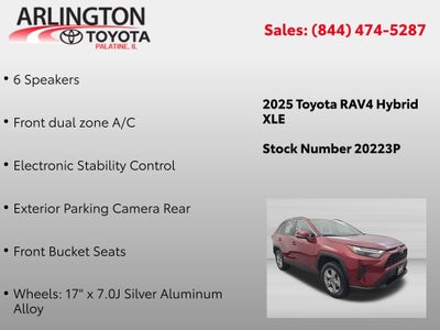 2025 Toyota RAV4 Hybrid XLE