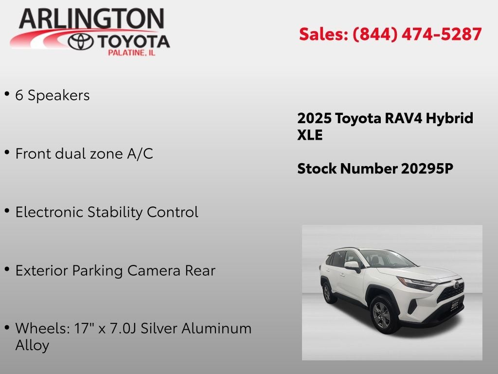 2025 Toyota RAV4 Hybrid XLE