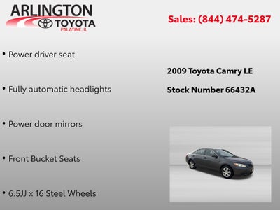 2009 Toyota CAMRY LE