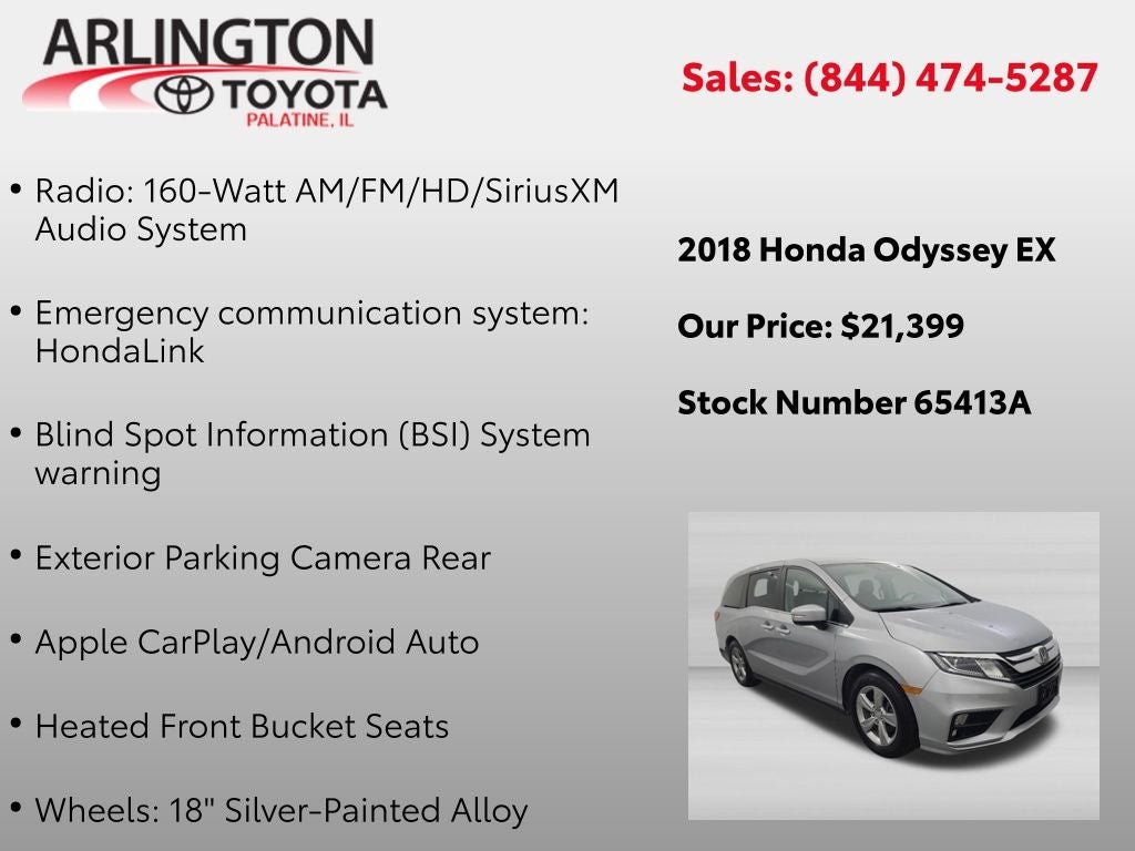 2018 Honda Odyssey EX