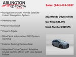2023 Honda Odyssey Elite