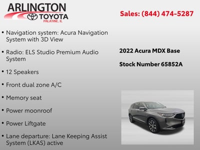 2022 Acura MDX Technology SH-AWD