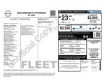 2024 Nissan Pathfinder SV