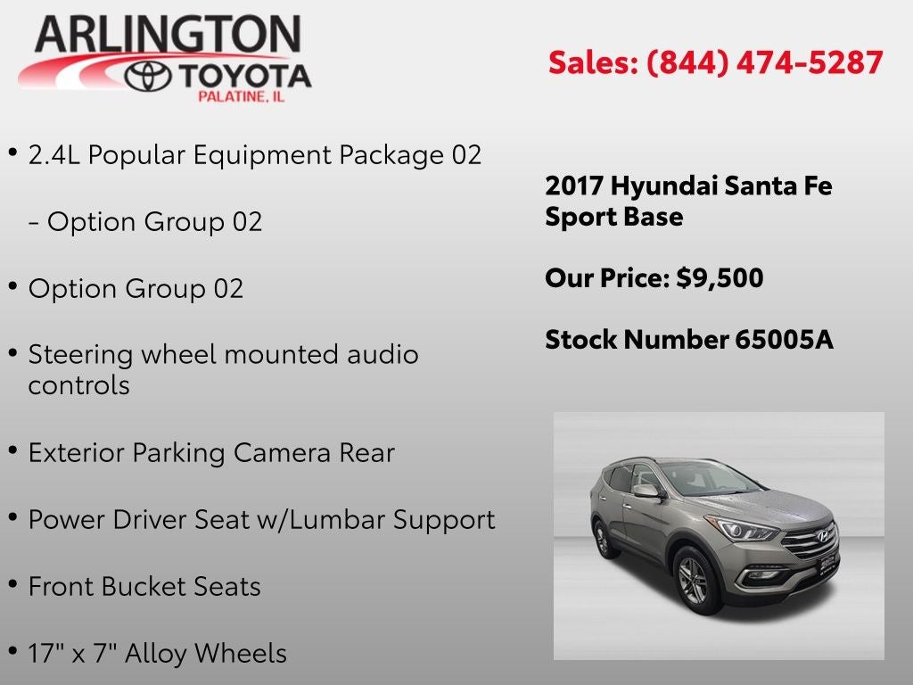 2017 Hyundai Santa Fe Sport 2.4 Base