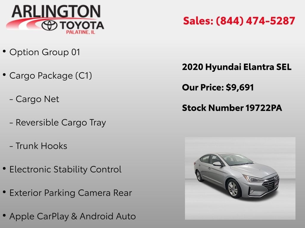 2020 Hyundai Elantra SEL