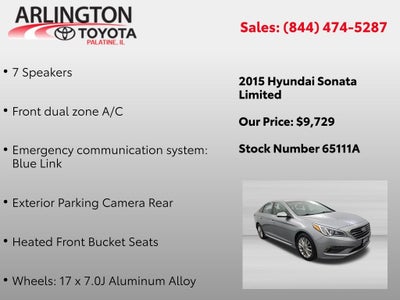 2015 Hyundai Sonata Limited