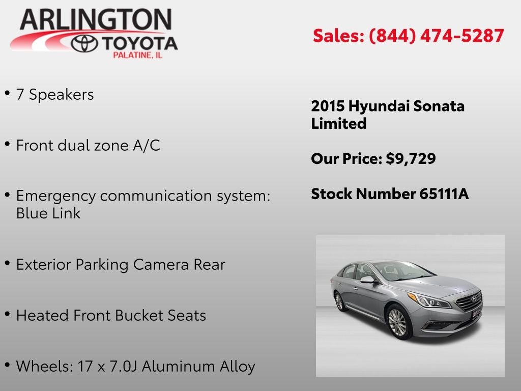 2015 Hyundai Sonata Limited