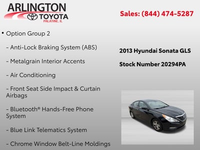 2013 Hyundai Sonata GLS