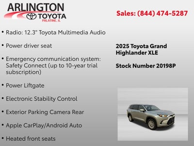 2025 Toyota Grand Highlander XLE