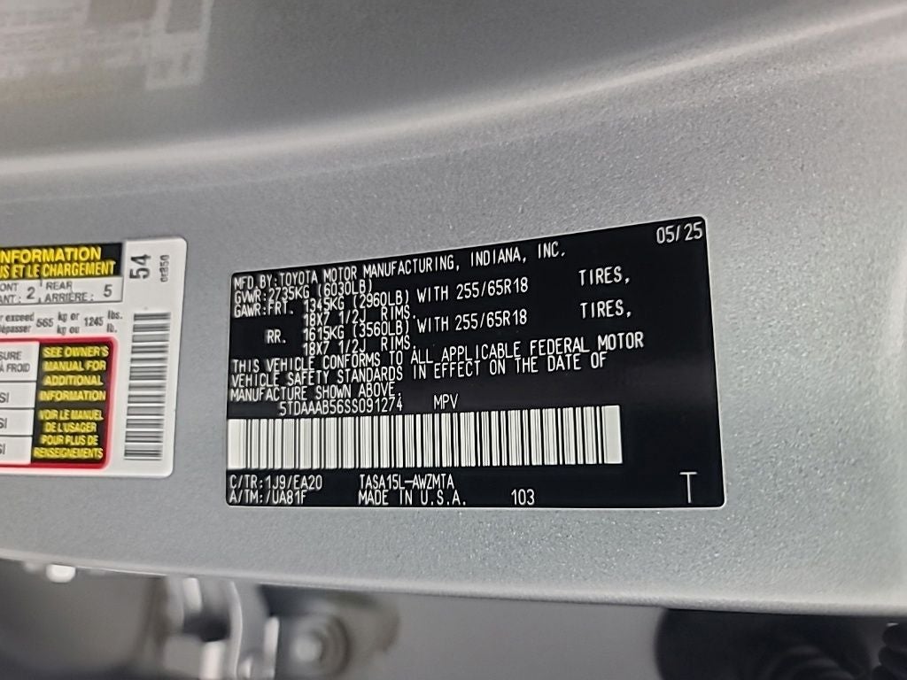 2025 Toyota Grand Highlander XLE