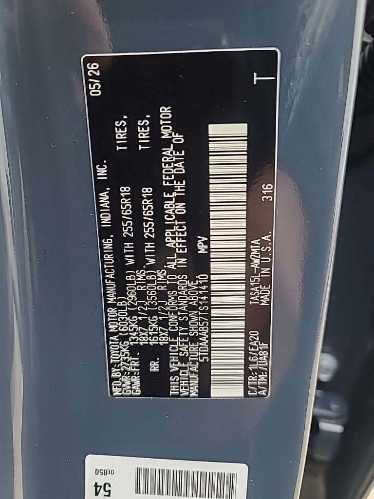 2026 Toyota Grand Highlander XLE