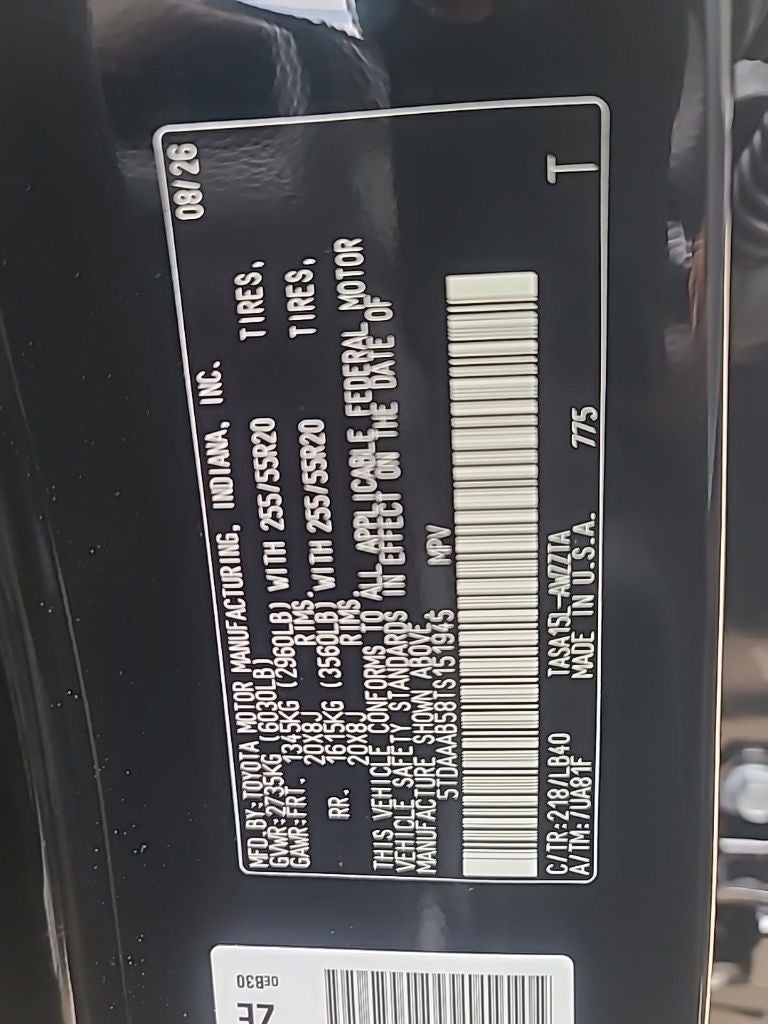 2026 Toyota Grand Highlander Platinum