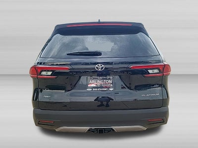 2026 Toyota Grand Highlander Platinum