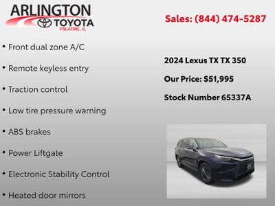 2024 Lexus TX 350 AWD 350
