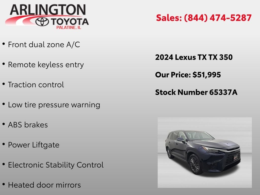 2024 Lexus TX 350 AWD 350