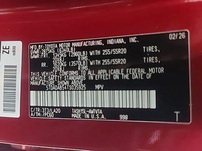 2026 Toyota Grand Highlander Hybrid MAX Limited
