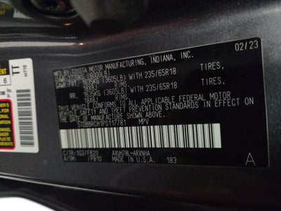 2023 Toyota Highlander Hybrid LE