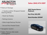 2022 Toyota Sienna Platinum 7 Passenger