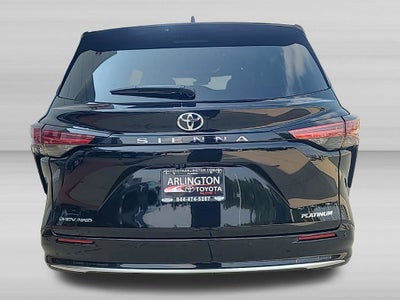2026 Toyota Sienna Platinum 7 Passenger