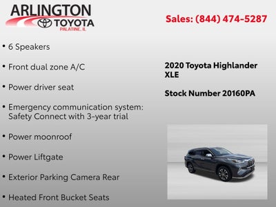 2020 Toyota Highlander XLE