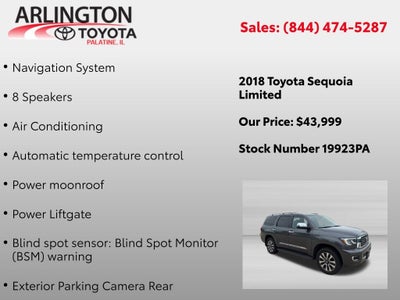 2018 Toyota Sequoia Limited