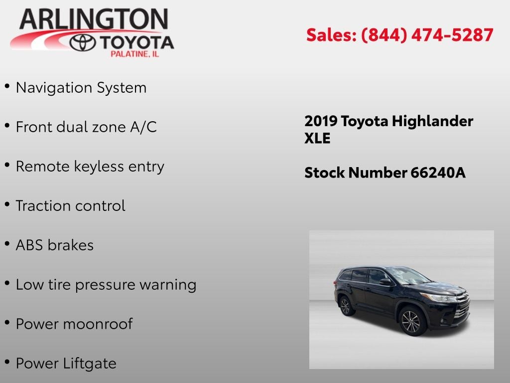 2019 Toyota Highlander Base