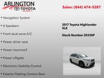 2017 Toyota Highlander XLE