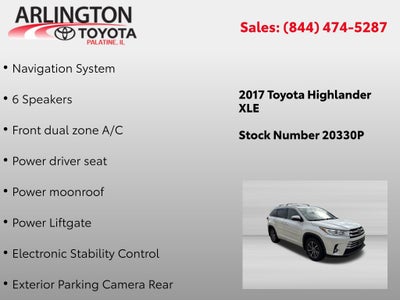 2017 Toyota Highlander XLE