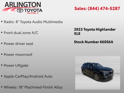2023 Toyota Highlander XLE