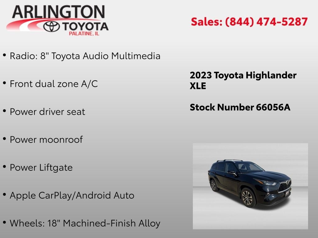 2023 Toyota Highlander XLE